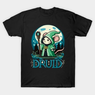 Druid Mouse Under the Moon T-Shirt